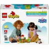 Set di Costruzioni Lego Peppa Pig's Garden and Treehouse Multicolore