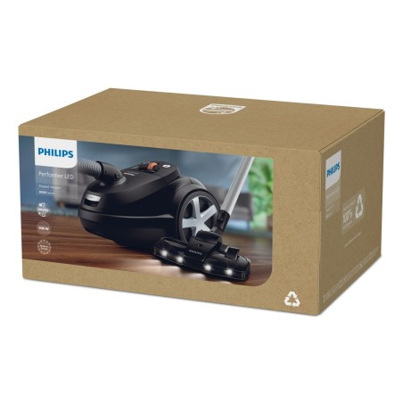 Aspirapolvere con Sacchetto Philips XD8122/10 Nero 900 W