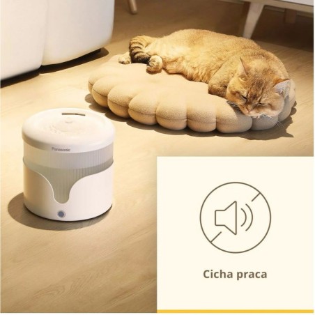 Fontana per Animali Domestici Panasonic CP-JNW01CW Bianco Plastica