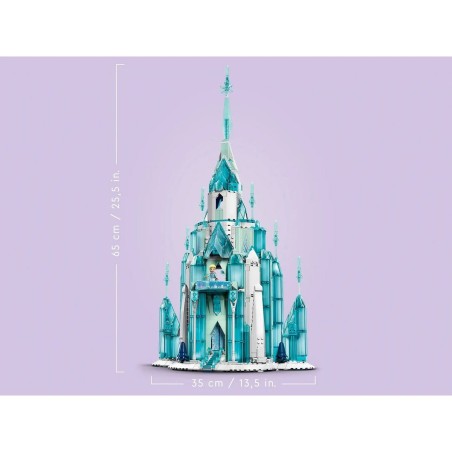 Set di Costruzioni Lego 43197 Frozen - The Ice Castle 1709 Pezzi