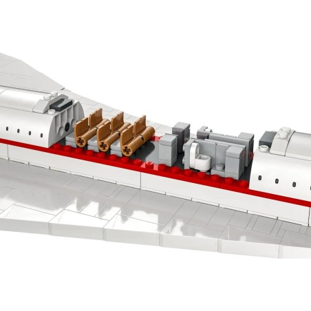 Set di Costruzioni Lego 10318 Concorde Bianco 2083 Pezzi