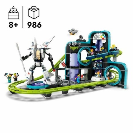 Set di Costruzioni Lego 60421 Robot World Amusement Park Multicolore