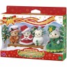 Accessori per Casa delle Bambole Sylvanian Families Happy ChristmaS Friends