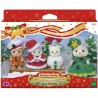 Accessori per Casa delle Bambole Sylvanian Families Happy ChristmaS Friends