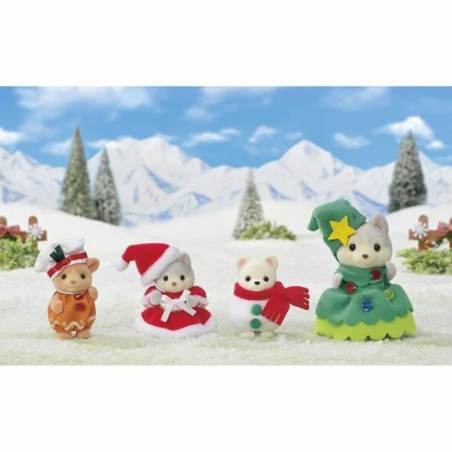 Accessori per Casa delle Bambole Sylvanian Families Happy ChristmaS Friends