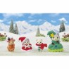 Accessori per Casa delle Bambole Sylvanian Families Happy ChristmaS Friends