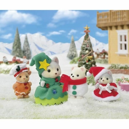 Accessori per Casa delle Bambole Sylvanian Families Happy ChristmaS Friends