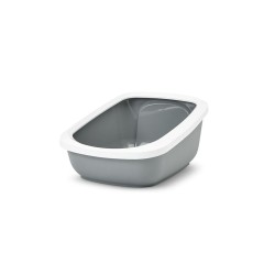 Lettiera per Gatti Savic Bianco Grigio Plastica