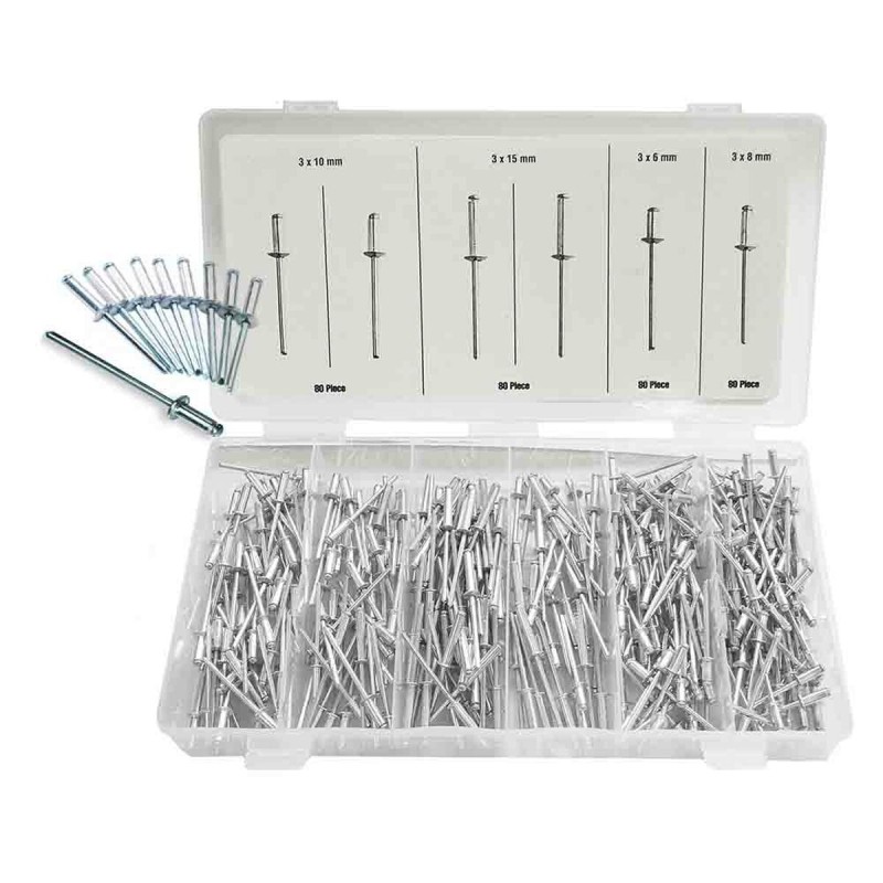 Set Bensontools Rivetto 320 Pezzi Set Bensontools Rivetto 320 Pezzi