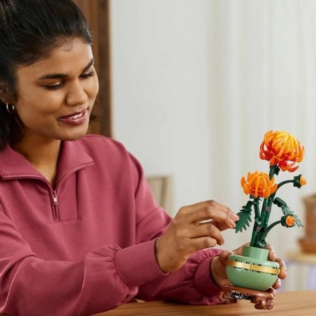 Set di Costruzioni Lego 10368 Chrysanthemum Flower Arrangement Multicolore