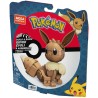 Statuetta Articolata Mega Construx  Eevee Medium + 7 Anni 215 Pezzi