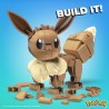 Statuetta Articolata Mega Construx  Eevee Medium + 7 Anni 215 Pezzi