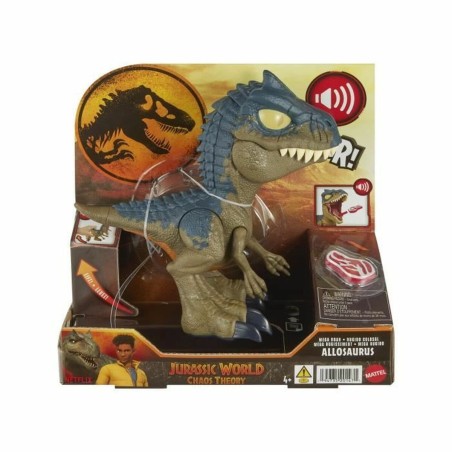 Dinosauro Jurassic World Chomp Chomp-Allosaurus HVB45 Dinosauro Suono 2 Pezzi