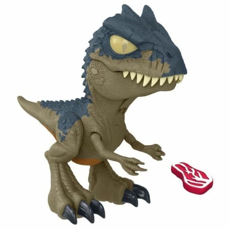 Dinosauro Jurassic World Chomp Chomp-Allosaurus HVB45 Dinosauro Suono 2 Pezzi