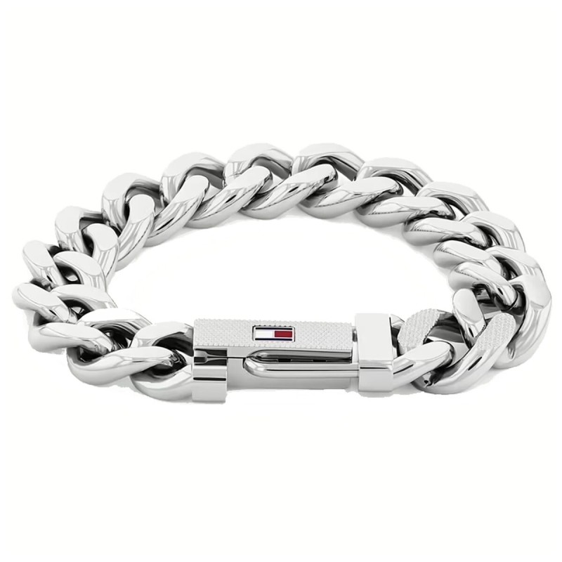 Bracciale Uomo Tommy Hilfiger 1697265 Argentato Bracciale Uomo Tommy Hilfiger 1697265 Argentato