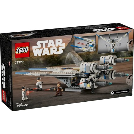Set di Costruzioni Lego STAR WARS 75399 Rebel U-Wing Starfighter 594 Pezzi