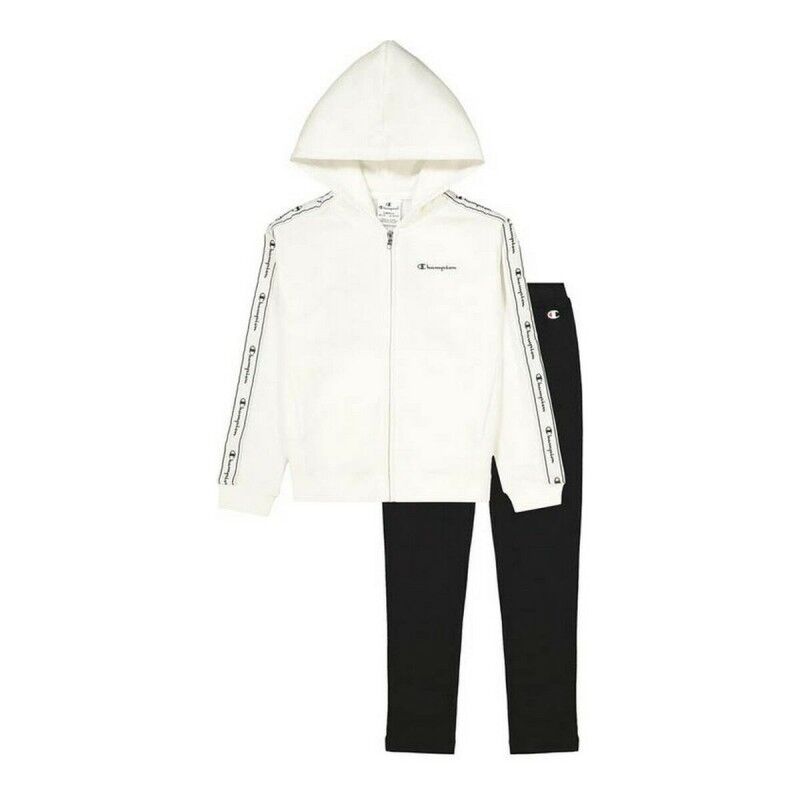 Tuta da Bambini Champion Crewneck Bianco Tuta da Bambini Champion Crewneck Bianco