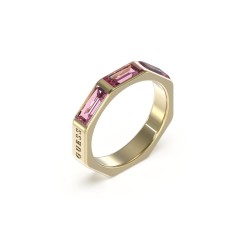 Anello Donna Guess JUBR03174JWYGFC52 12 Dorato Rosa