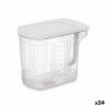 Contenitore per Conservare gli Alimenti Kinvara 02 1507 Grigio Trasparente 2,5 L 20,5 x 17 x 13 cm (24 Unità)