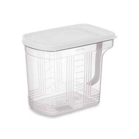 Contenitore per Conservare gli Alimenti Kinvara 02 1507 Grigio Trasparente 2,5 L 20,5 x 17 x 13 cm (24 Unità)