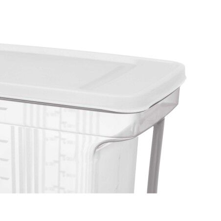 Contenitore per Conservare gli Alimenti Kinvara 02 1507 Grigio Trasparente 2,5 L 20,5 x 17 x 13 cm (24 Unità)