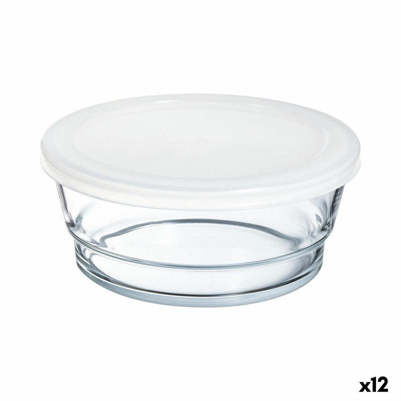 Porta Pranzo Rotondo con Coperchio Arcoroc So Urban Bicolore Vetro 1,1 L (12 Unità) Porta Pranzo Rotondo con Coperchio Arcoroc So Urban Bicolore Vetro 1,1 L (12 Unità)