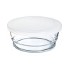 Porta Pranzo Rotondo con Coperchio Arcoroc So Urban Bicolore Vetro 1,1 L (12 Unità)