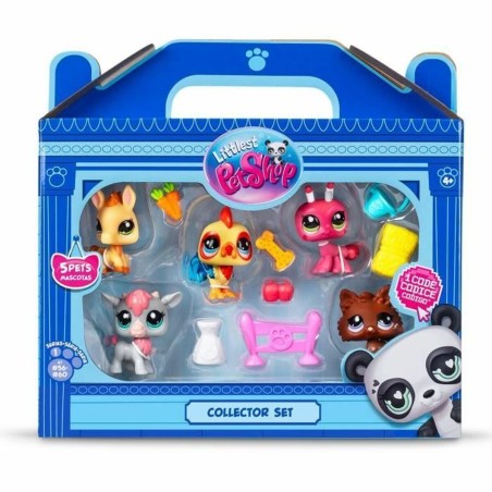 Figure di animali Bandai Littlest Pet Shop Plastica
