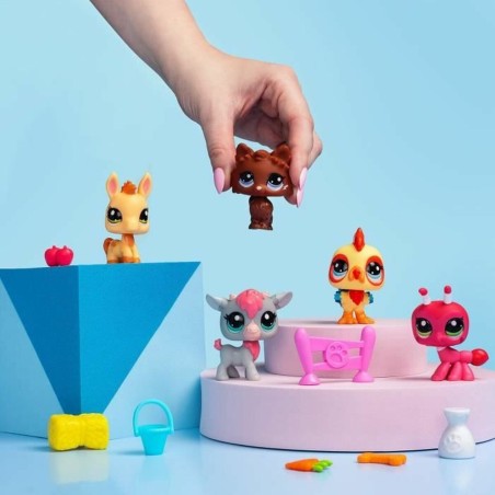 Figure di animali Bandai Littlest Pet Shop Plastica