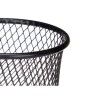 Cestino per Servire Aperitivi Kinvara W8088S-BLACK Nero Metallo 16 x 11,5 x 8 cm (12 Unità)