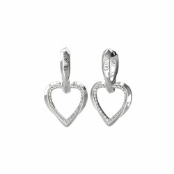 Orecchini Donna Guess JUBE04617JWRHT-U Argentato