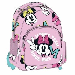 Zaino Scuola Minnie Mouse Fucsia 32 x 15 x 42 cm