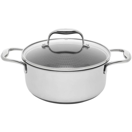 Pentola con Coperchio Kohersen 71103 Argentato Acciaio inossidabile Alluminio Ø 20 cm 2,8 L