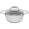 Pentola con Coperchio Kohersen 71103 Argentato Acciaio inossidabile Alluminio Ø 20 cm 2,8 L