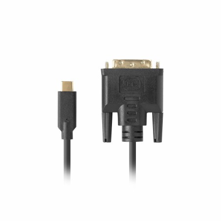 Cavo USB-C con DVI-D Lanberg CA-CMDV-10CU-0018-BK Nero 1,8 m