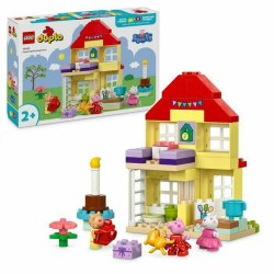Set di Costruzioni Lego 10433 Peppa Pig's Birthday Party Multicolore 59 Pezzi