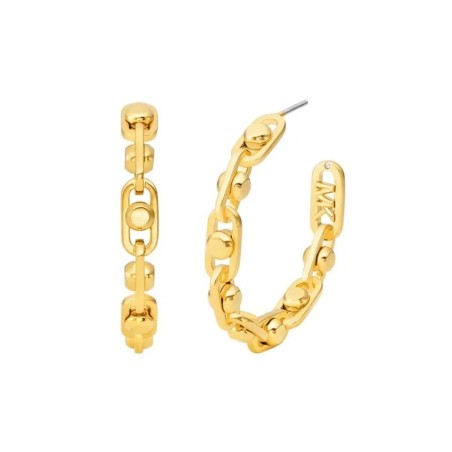 Orecchini Donna Michael Kors ASTOR LINK Acciaio inossidabile Dorato