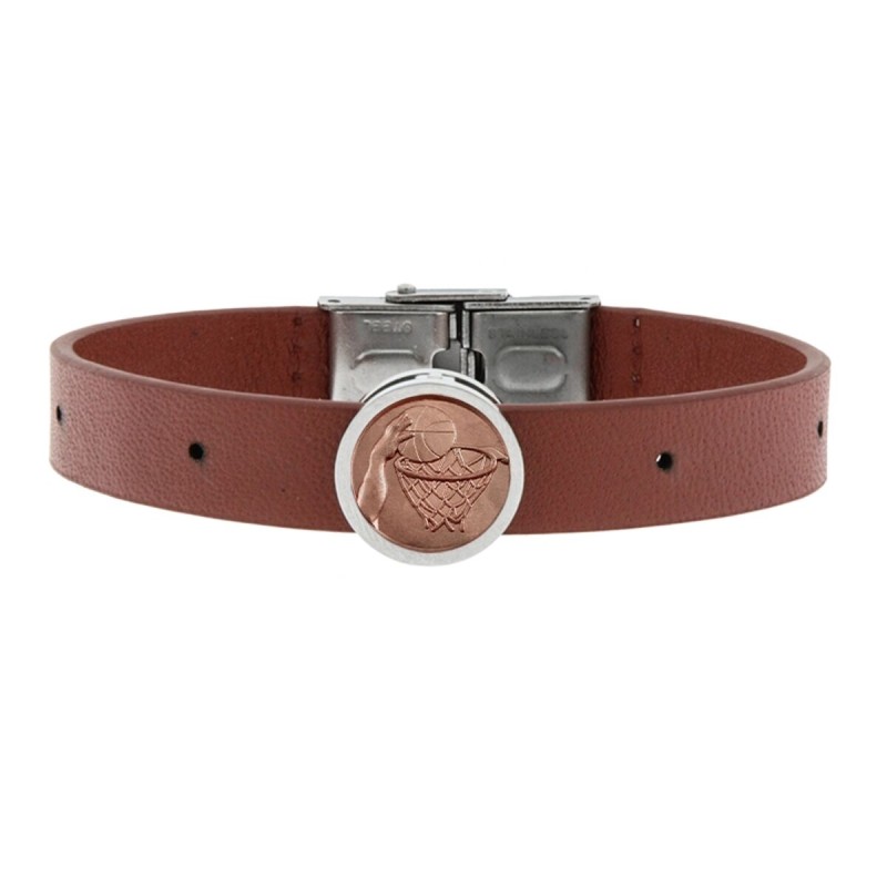 Bracciale Uomo Talent Jewels TJA-1-02-02-4-2 Marrone Bracciale Uomo Talent Jewels TJA-1-02-02-4-2 Marrone