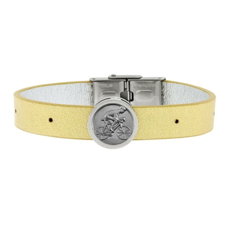 Bracciale Uomo Talent Jewels TJA-1-01-03-3-2 Giallo Bracciale Uomo Talent Jewels TJA-1-01-03-3-2 Giallo