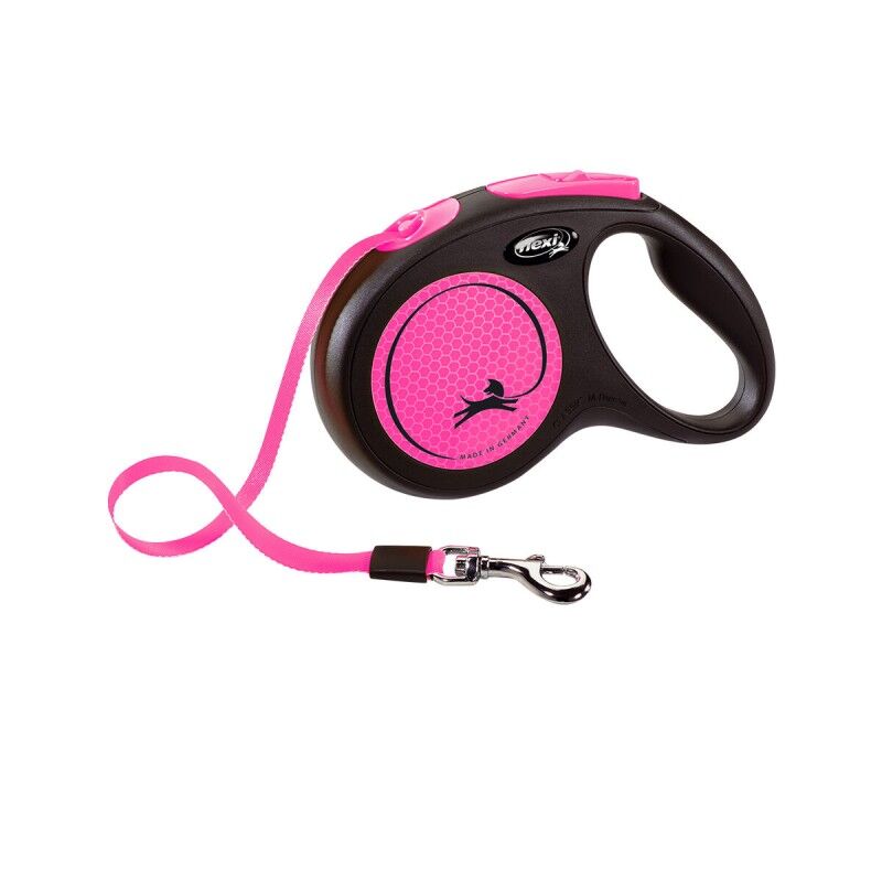 Guinzaglio per Cani Flexi Flexi 5 m Rosa M Guinzaglio per Cani Flexi Flexi 5 m Rosa M