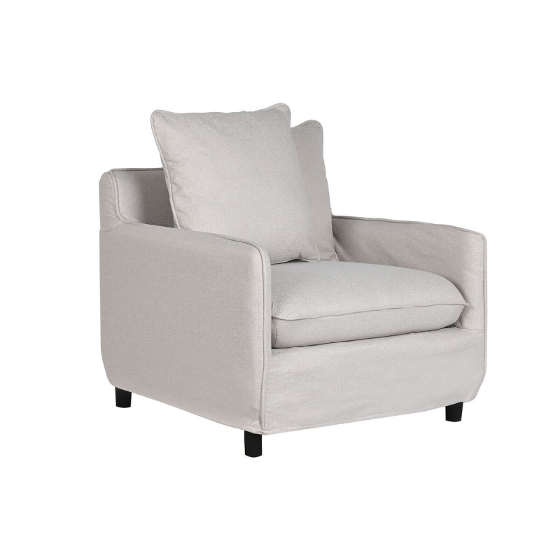 Poltrona Home ESPRIT Beige 85 x 85 x 74 cm Poltrona Home ESPRIT Beige 85 x 85 x 74 cm