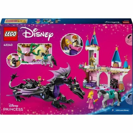 Set di Costruzioni Lego Disney Princess 43240 Maleficent as a dragon Multicolore 583 Pezzi