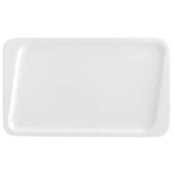 Piatto da pranzo Quid Chef Bianco Ceramica 30 x 18 cm (6 Unità) (Pack 6x)
