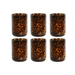 Set di Bicchieri Home ESPRIT Cristallo Vintage 320 ml (6 Unità)