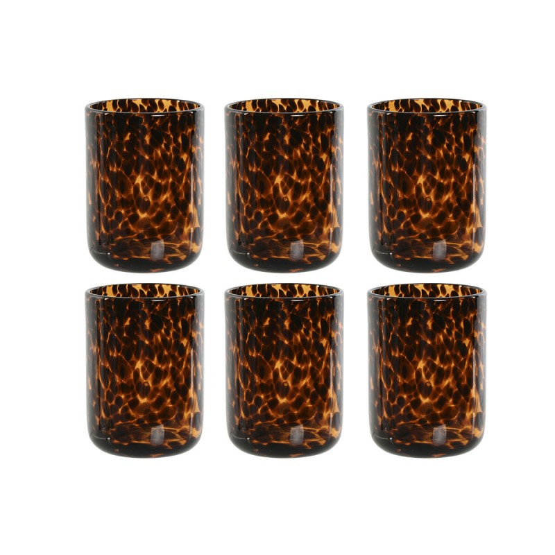 Set di Bicchieri Home ESPRIT Cristallo Vintage 320 ml (6 Unità)
