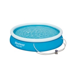 Bestway Piscina Gonfiabile Anello con Depuratore 366x76 cm Giardino 57274