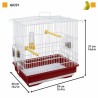 Gabbia per uccelli Ferplast Giusy Rosso Bianco