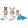 Accessori per Casa delle Bambole Sylvanian Families 5749 Nursery Friends Pool Fun trio