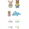 Accessori per Casa delle Bambole Sylvanian Families 5749 Nursery Friends Pool Fun trio