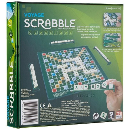 Gioco da Tavolo Mattel Scrabble Voyage (FR)